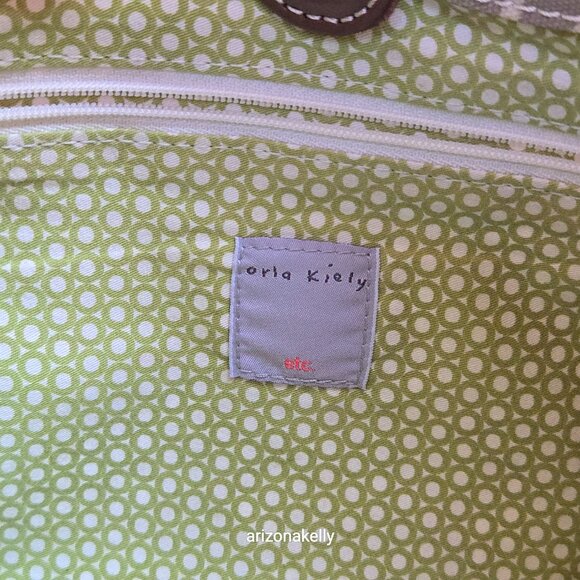 Orla Kiely Lollipop Crossbody Bag Coated Cotton Canvas - Picture 10 of 14